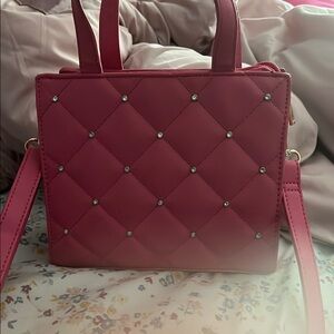 Quilted Pink Handbag